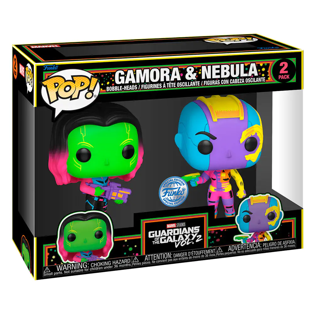 Funko POP! pack 2 figurki Marvel Guardians of the Galaxy Gamora & Nebula Exclusive zdjęcie produktu