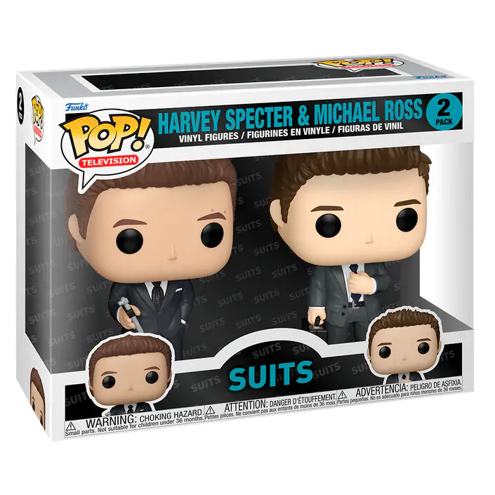 Funko POP! zestaw 2 figurek Suits Harvey Specter & Michael Ross zdjęcie produktu
