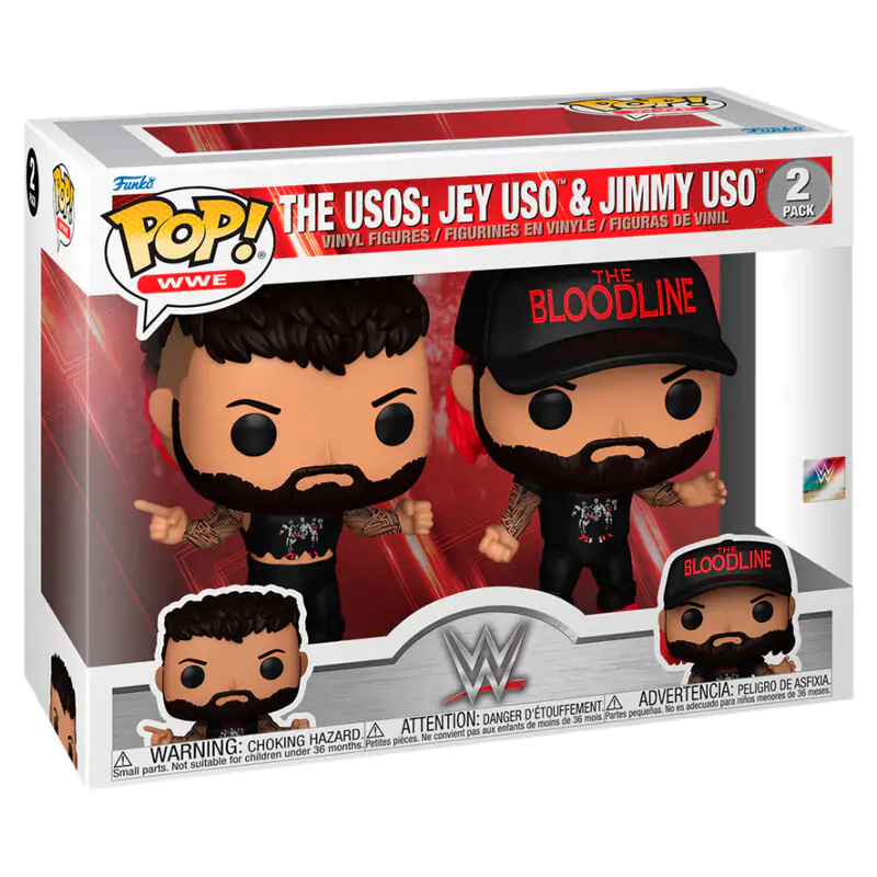 POP! Pack 2 figurki WWE Jey Uso & Jimmy Uso zdjęcie produktu