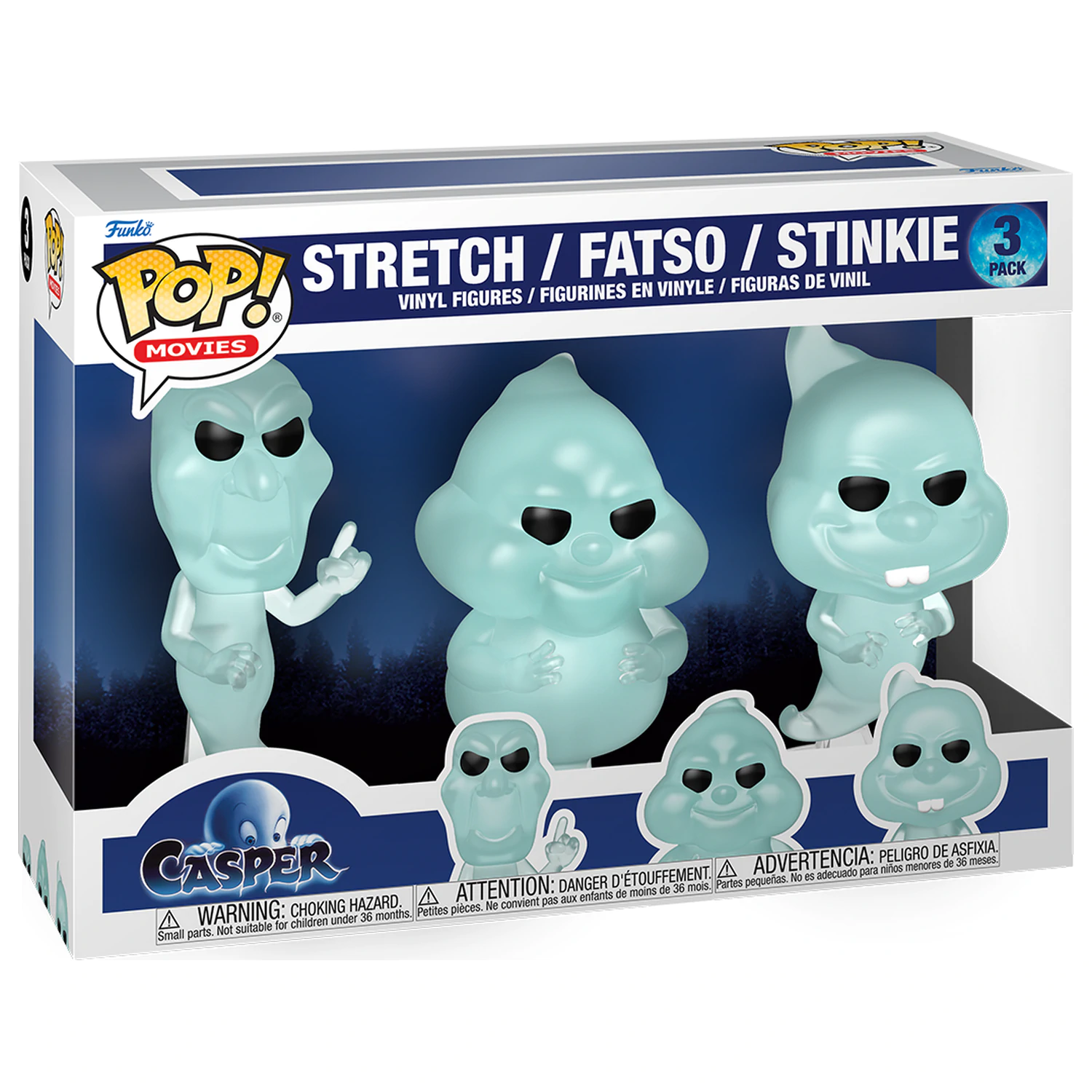 Funko POP pack 3 figurki Casper Ghostly Trio zdjęcie produktu