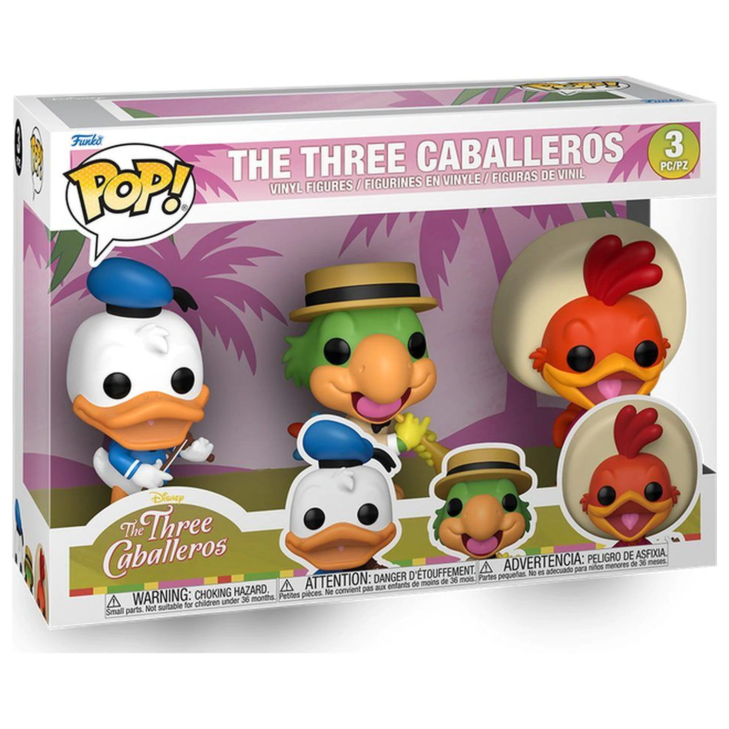 Funko POP 3-pak figure Disney The Three Caballeros zdjęcie produktu