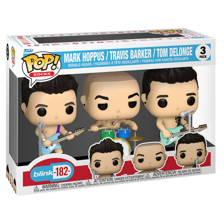 Blink 182 POP! Rocks Figurka winylowa 3-pak 4 cm zdjęcie produktu