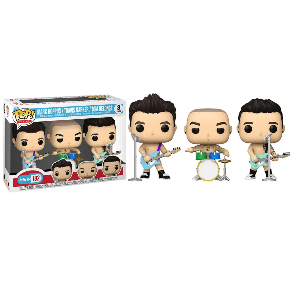 Blink 182 POP! Rocks Figurka winylowa 3-pak 4 cm zdjęcie produktu