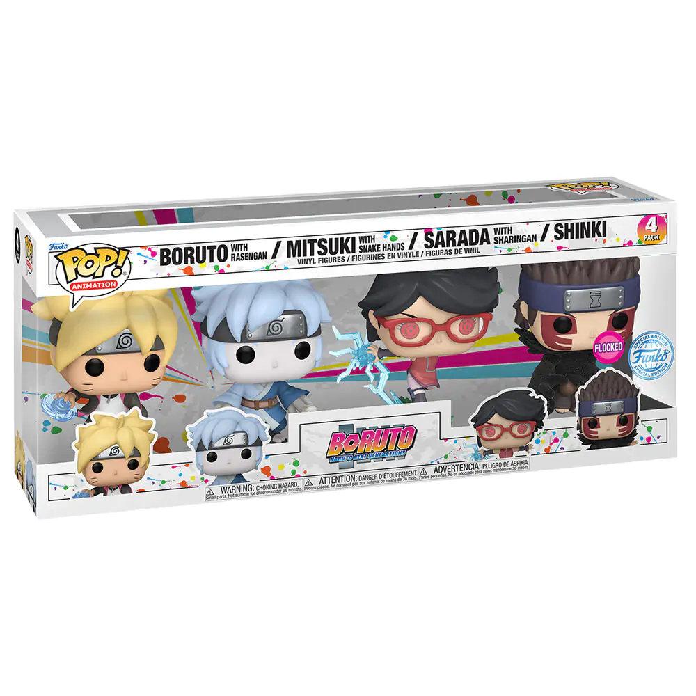 Funko POP! pack 4 figurki Boruto Exclusive zdjęcie produktu