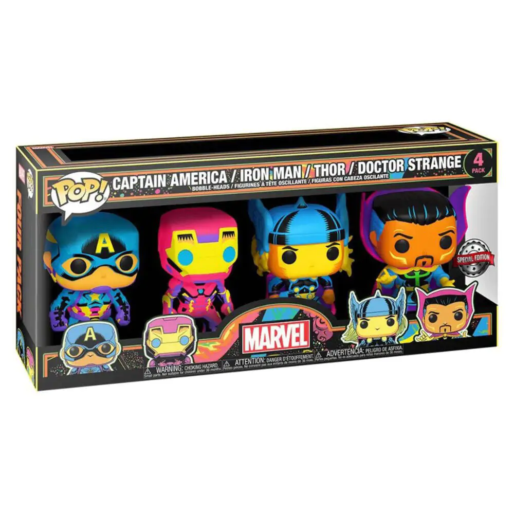 POP! pack 4 figurki Marvel Exclusive zdjęcie produktu