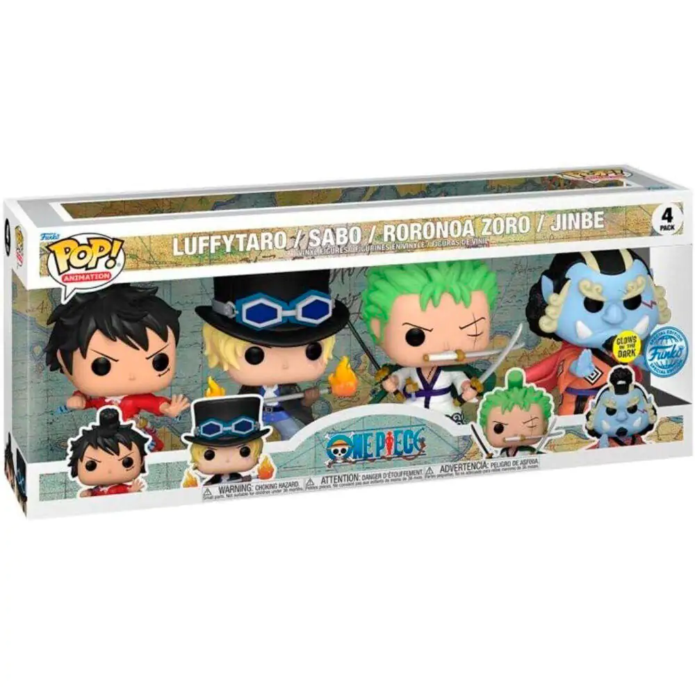 Funko POP pack 4 figurki One Piece Exclusive zdjęcie produktu