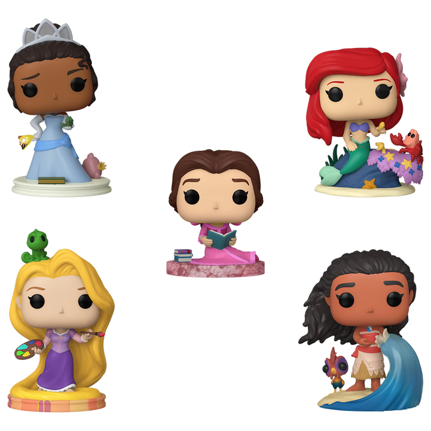 Funko POP zestaw 5 figurek Disney Princess zdjęcie produktu
