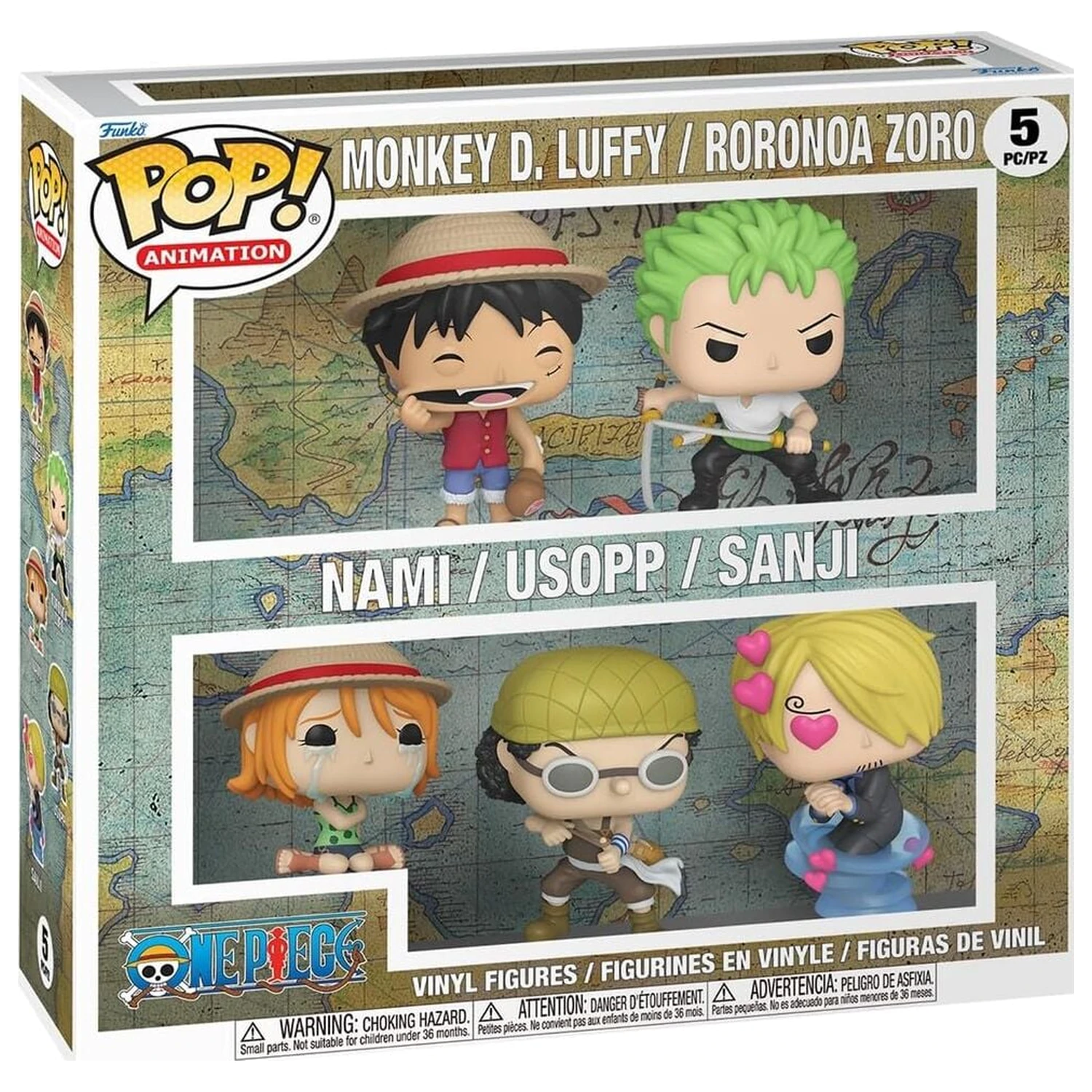 Funko POP zestaw 5 figurek Animation One Piece zdjęcie produktu