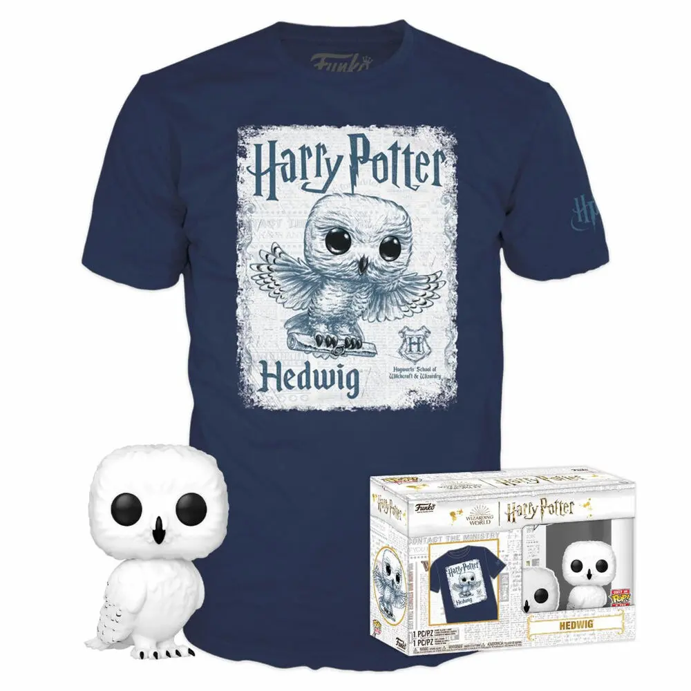 Funko POP & Tee Harry Potter Hedwiga figurka Funko POP! & tee box zdjęcie produktu