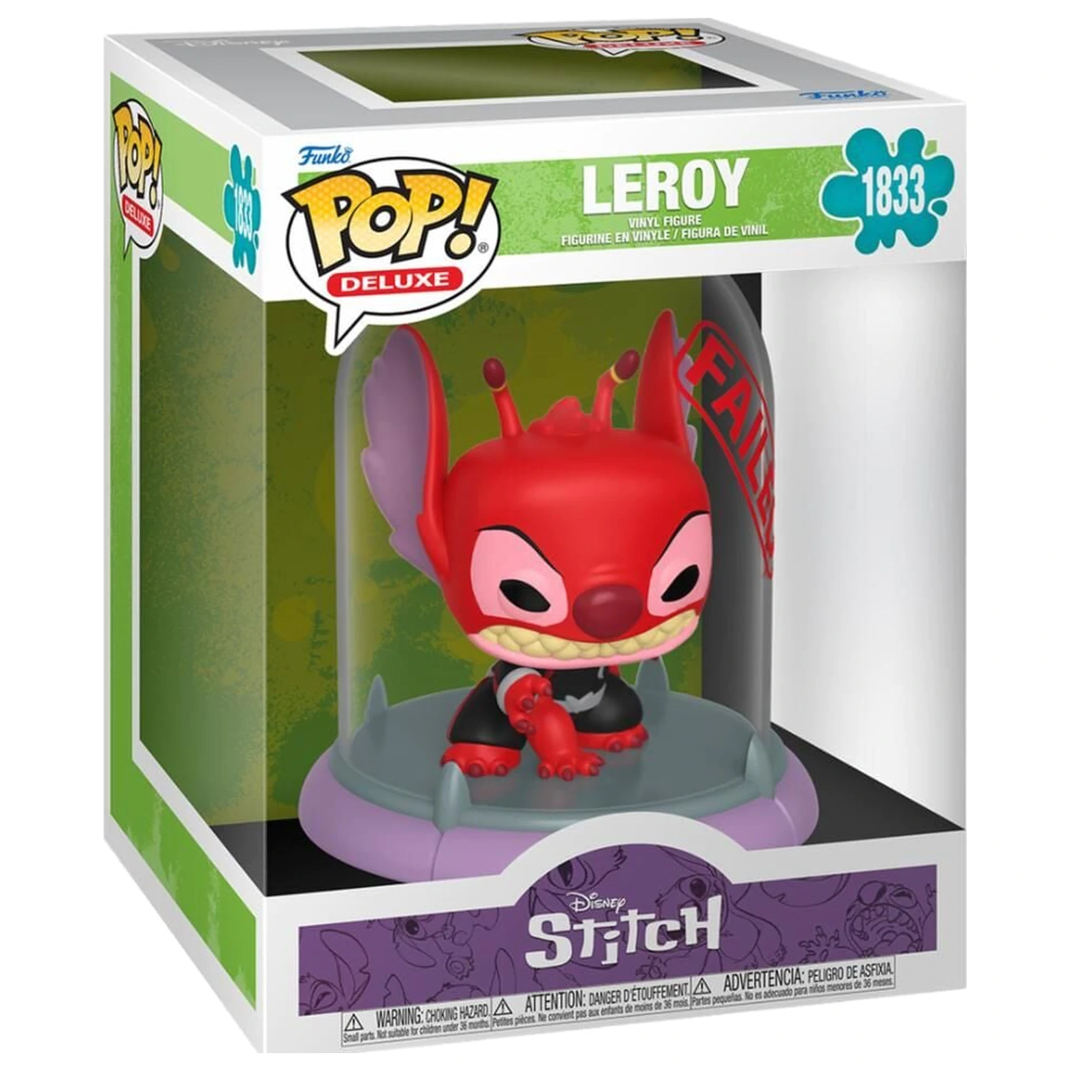 Funko POP Deluxe figurka Disney Stitch Experiments Leroy zdjęcie produktu