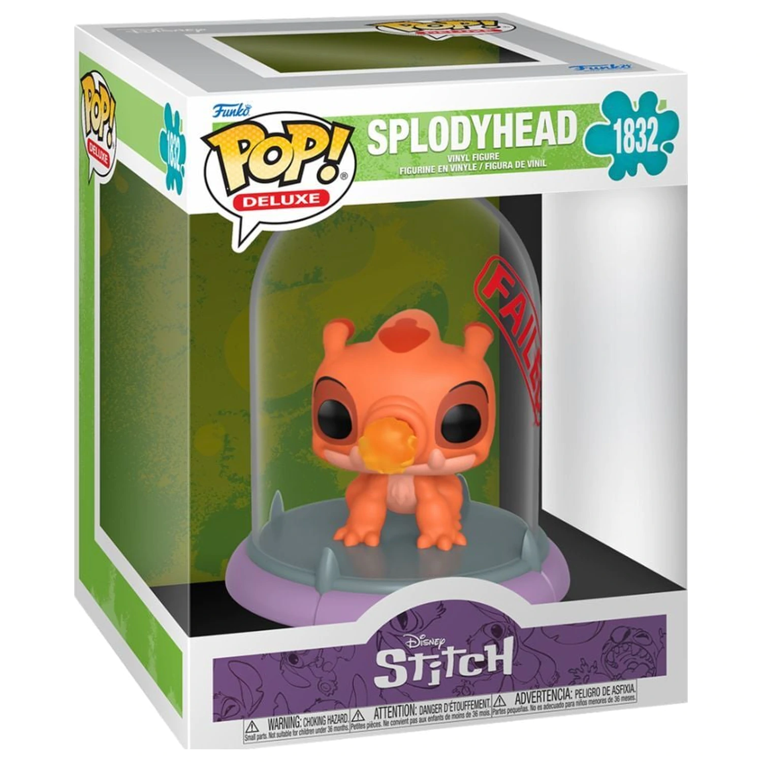 Funko POP Deluxe figurka Disney Stitch Experiments Splodyhead zdjęcie produktu