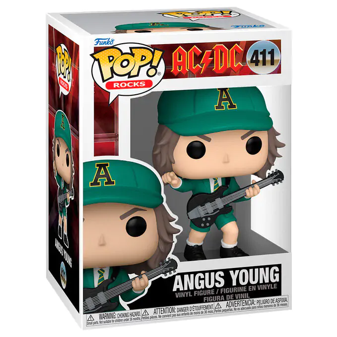 Figurka Funko POP AC/DC Angus Young Zielony zdjęcie produktu