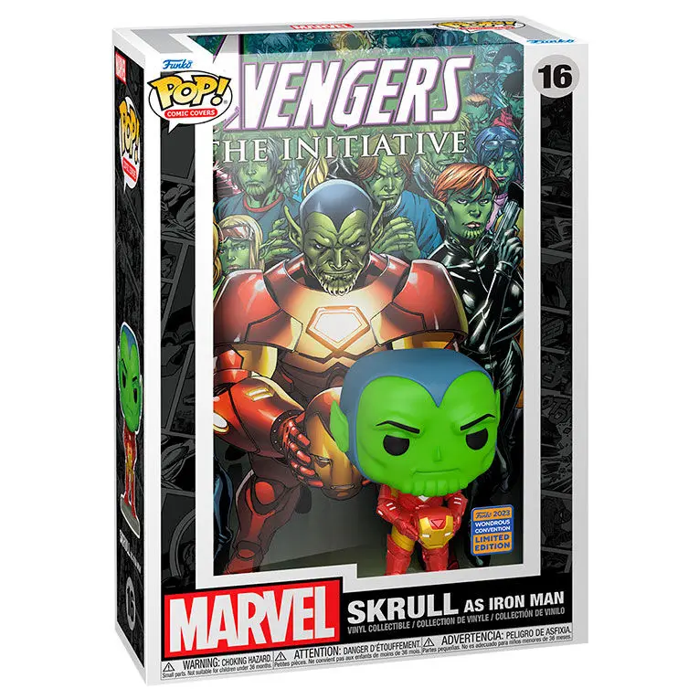 Figurka POP Album Marvel Avengers Skrull jako Iron Man Exclusive zdjęcie produktu