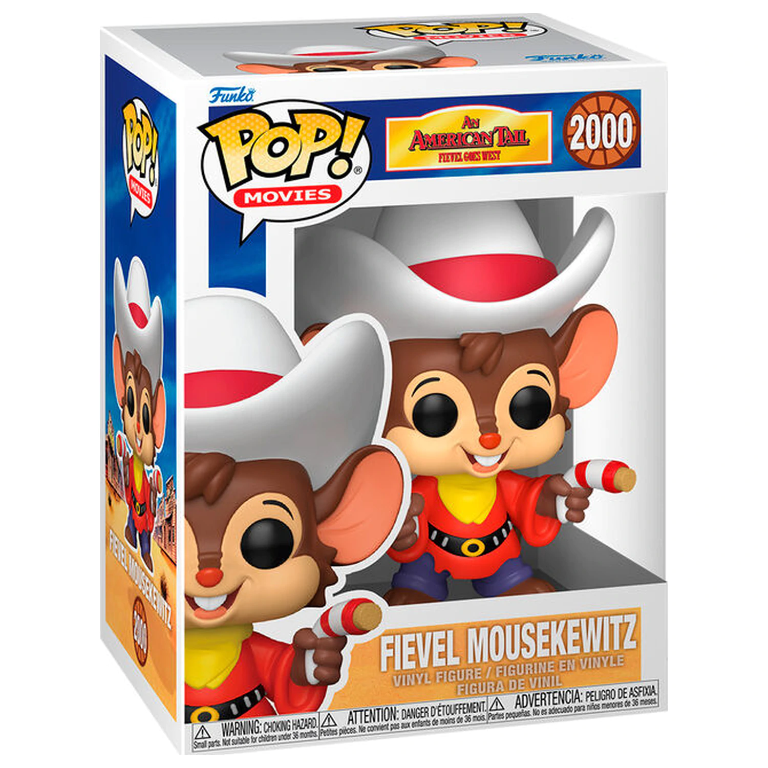 Funko POP figurka An American Tail Goes West Fievel Mousekewitz zdjęcie produktu