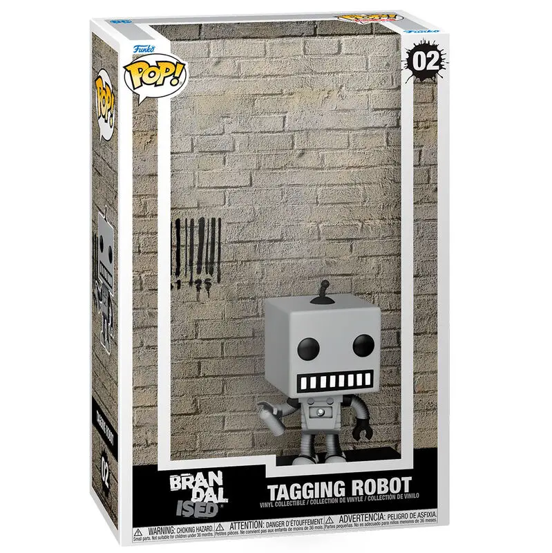 Brandalised Art Cover POP! Figurka winylowa Tagging Robot 9 cm zdjęcie produktu