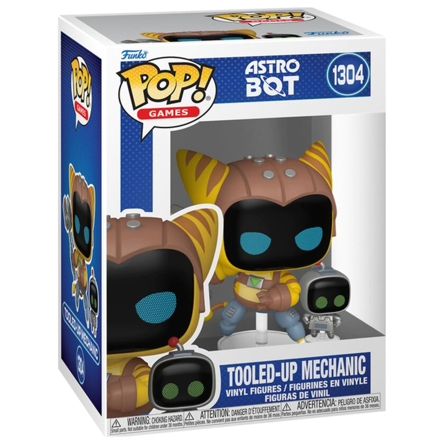 Funko POP figurka Astro Bot & Buddy Tooled-Up Mechanic zdjęcie produktu
