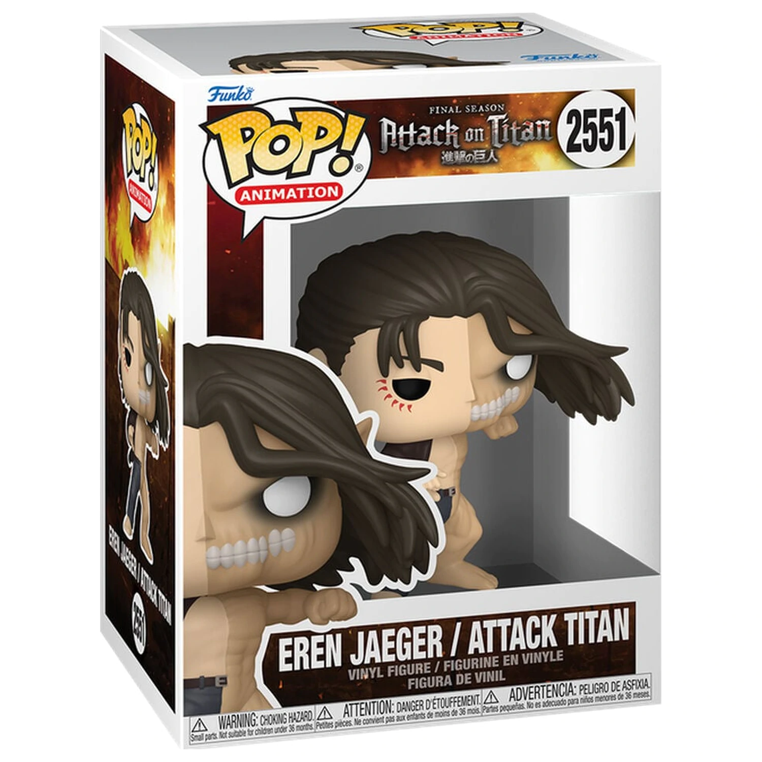 Funko POP figurka Attack on Titan Eren Jaeger / Attack Titan zdjęcie produktu