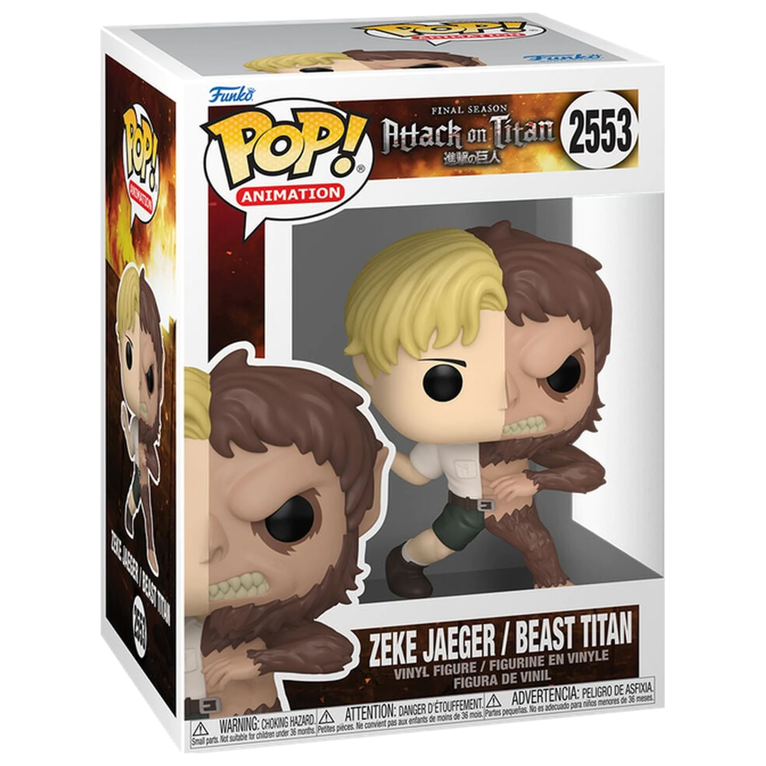 Figurka Funko POP Attack on Titan Zeke Jaeger / Beast Titan zdjęcie produktu