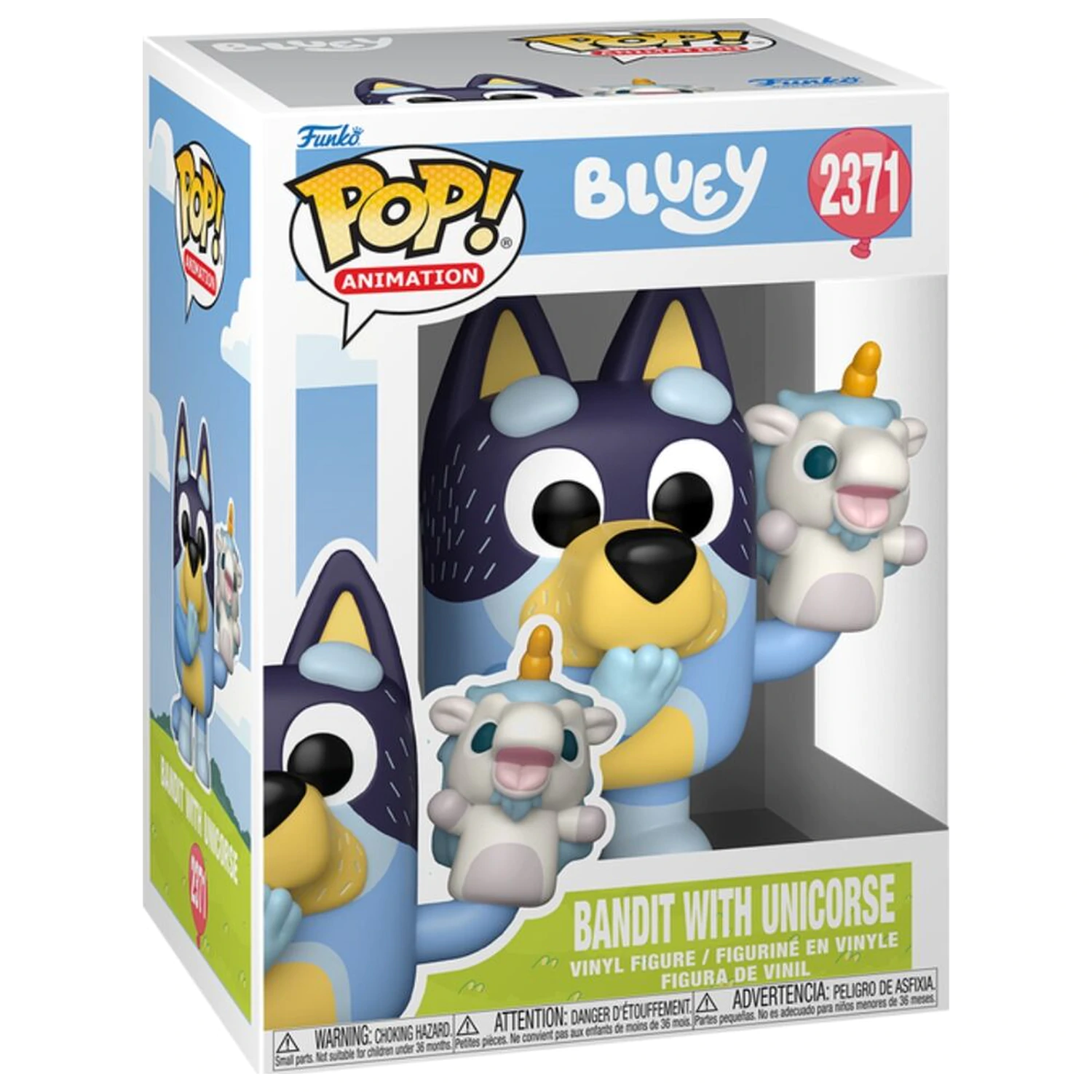 Figurka Funko POP Bluey Bandit z Unicourse zdjęcie produktu