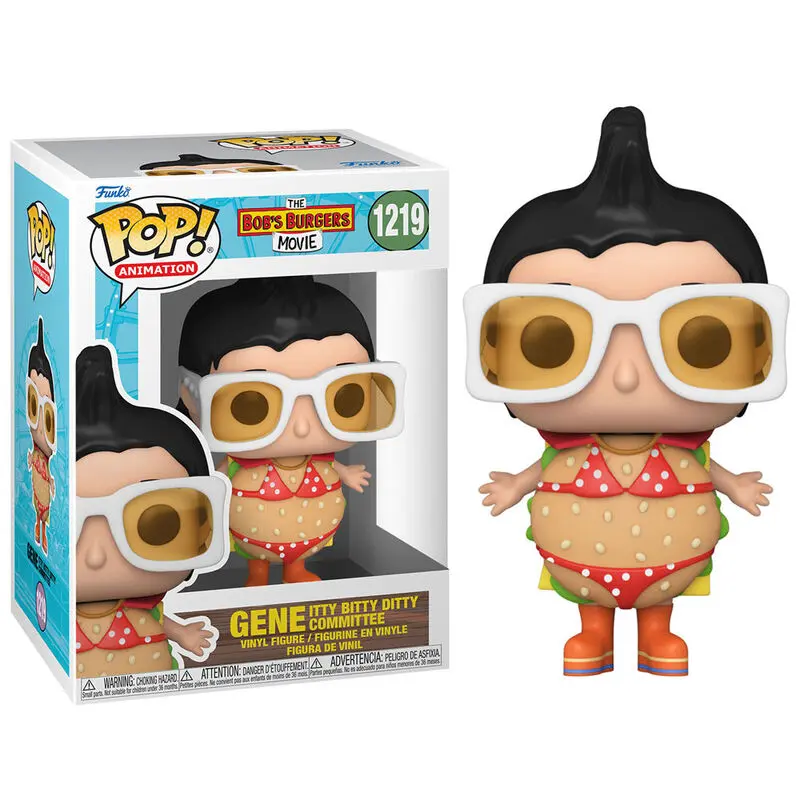 The Bob's Burgers Movie POP! Pride Figurka Winylowa Gene Itty Bitty Ditty Committee 9 cm zdjęcie produktu
