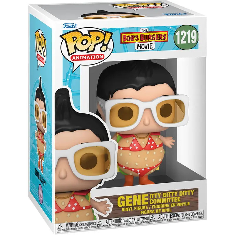 The Bob's Burgers Movie POP! Pride Figurka Winylowa Gene Itty Bitty Ditty Committee 9 cm zdjęcie produktu