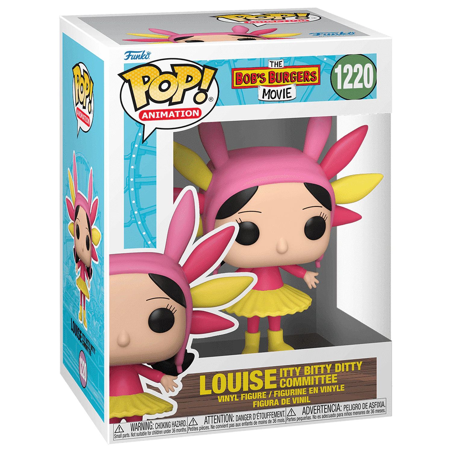 The Bob's Burgers Movie POP! Pride Figurka winylowa Louise Itty Bitty Ditty Committee 9 cm zdjęcie produktu