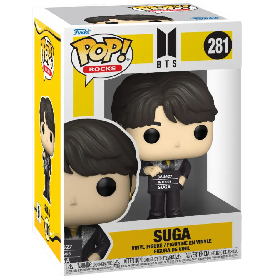BTS POP! Rocks Vinyl Figure Butter Suga 9 cm Figurka winylowa zdjęcie produktu