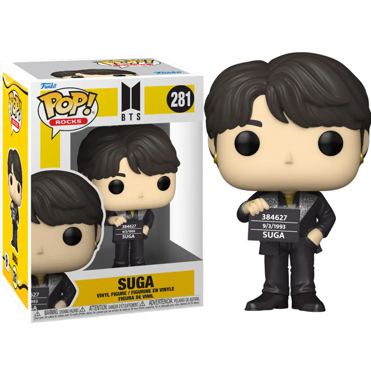 BTS POP! Rocks Vinyl Figure Butter Suga 9 cm Figurka winylowa zdjęcie produktu