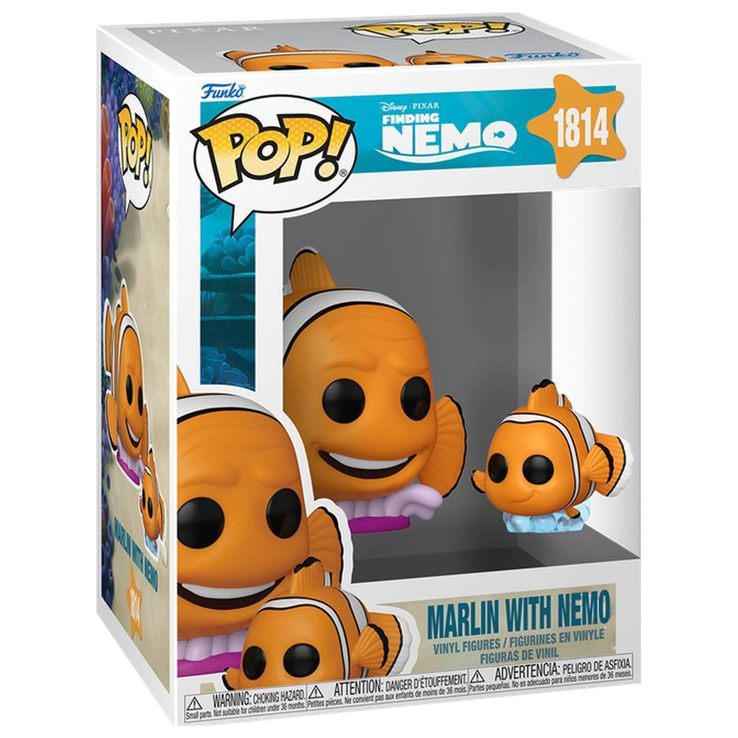 Funko POP figurka i Buddy Disney Pixar Finding Marlon with Nemo zdjęcie produktu