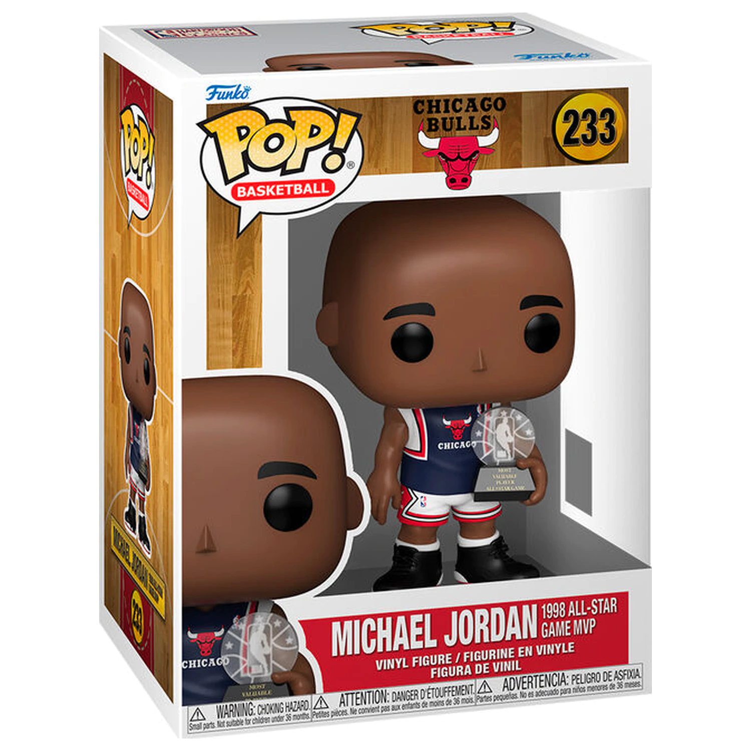 Funko POP figurka Chicago Bulls Michael Jordan 1998 All-Star Game MVP zdjęcie produktu