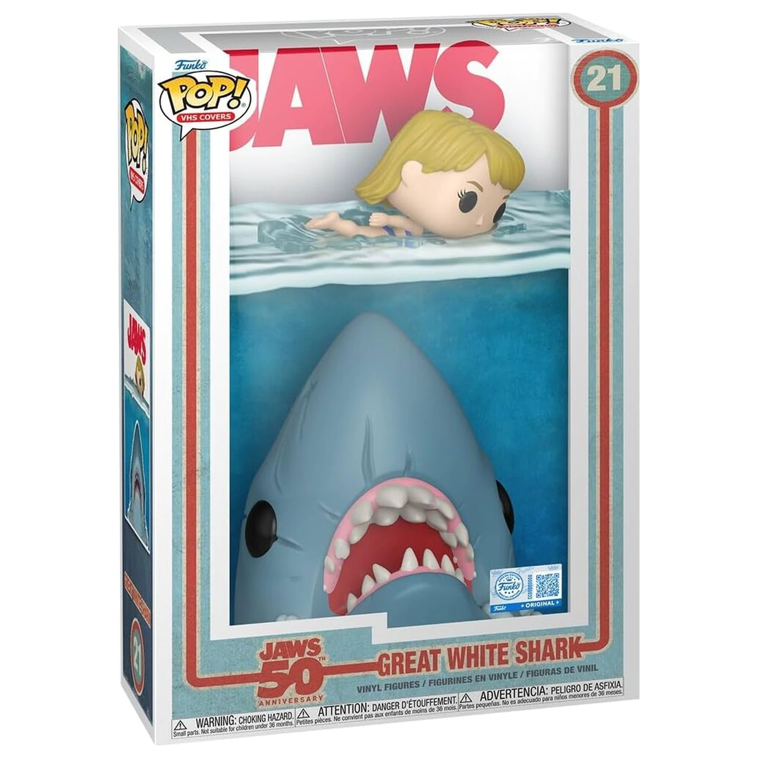 Figurka Funko POP Comic Cover Szczęki Great White Shark Exclusive zdjęcie produktu