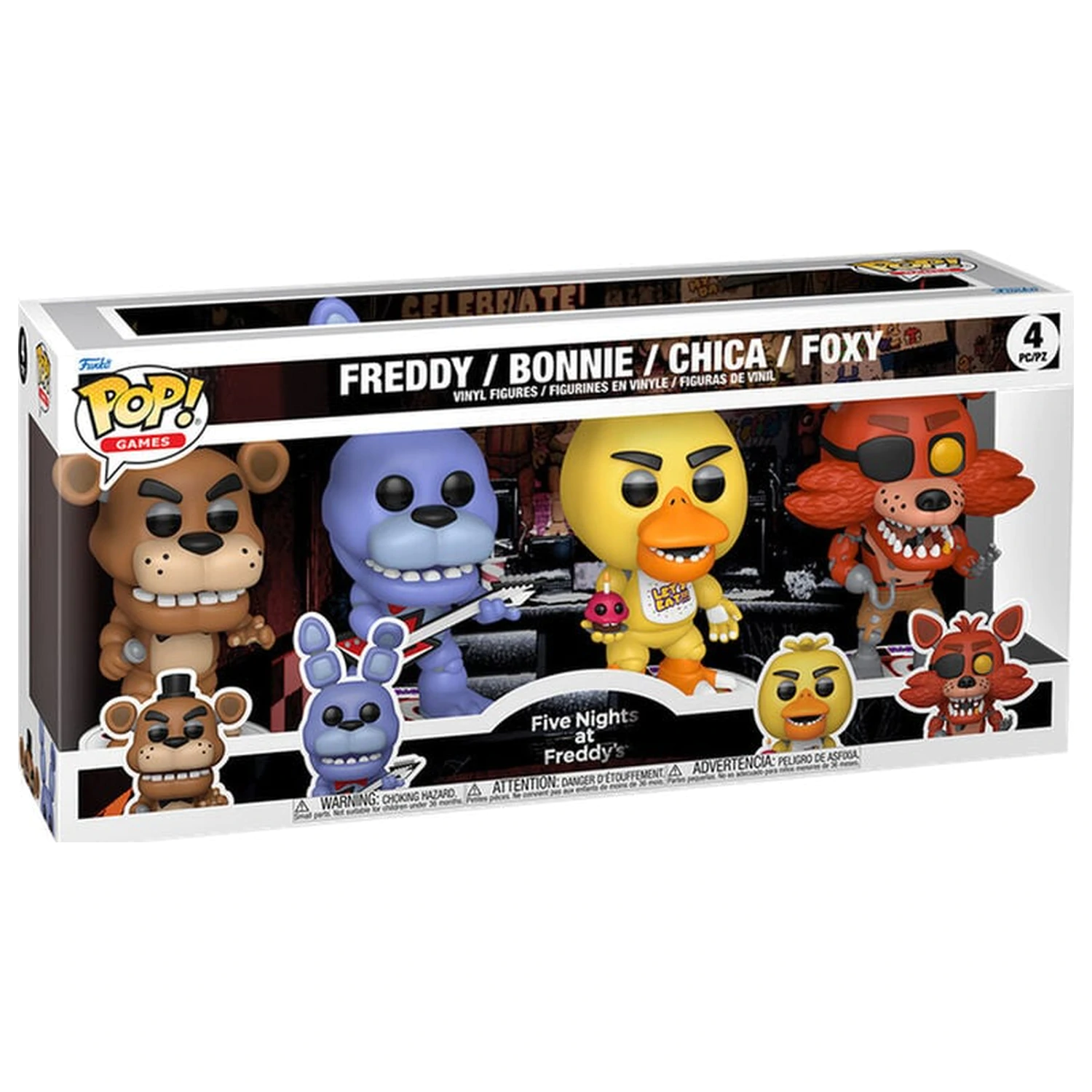 Funko POP paczka 4 figurek Five Nights at Freddys zdjęcie produktu
