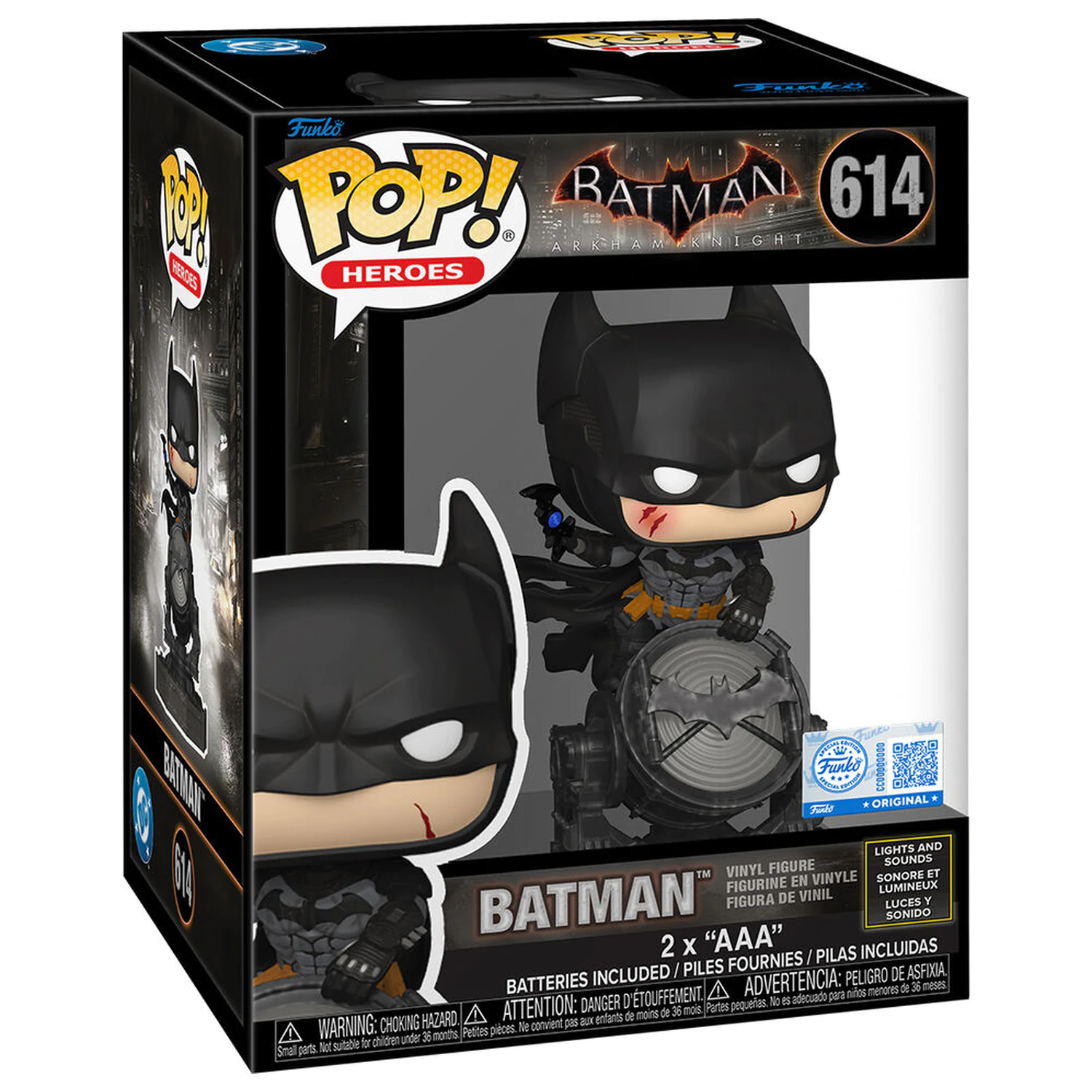 Funko POP figurka Premium DC Comics Batman Arkham Knight Batman [USZKODZONE OPAKOWANIE] zdjęcie produktu