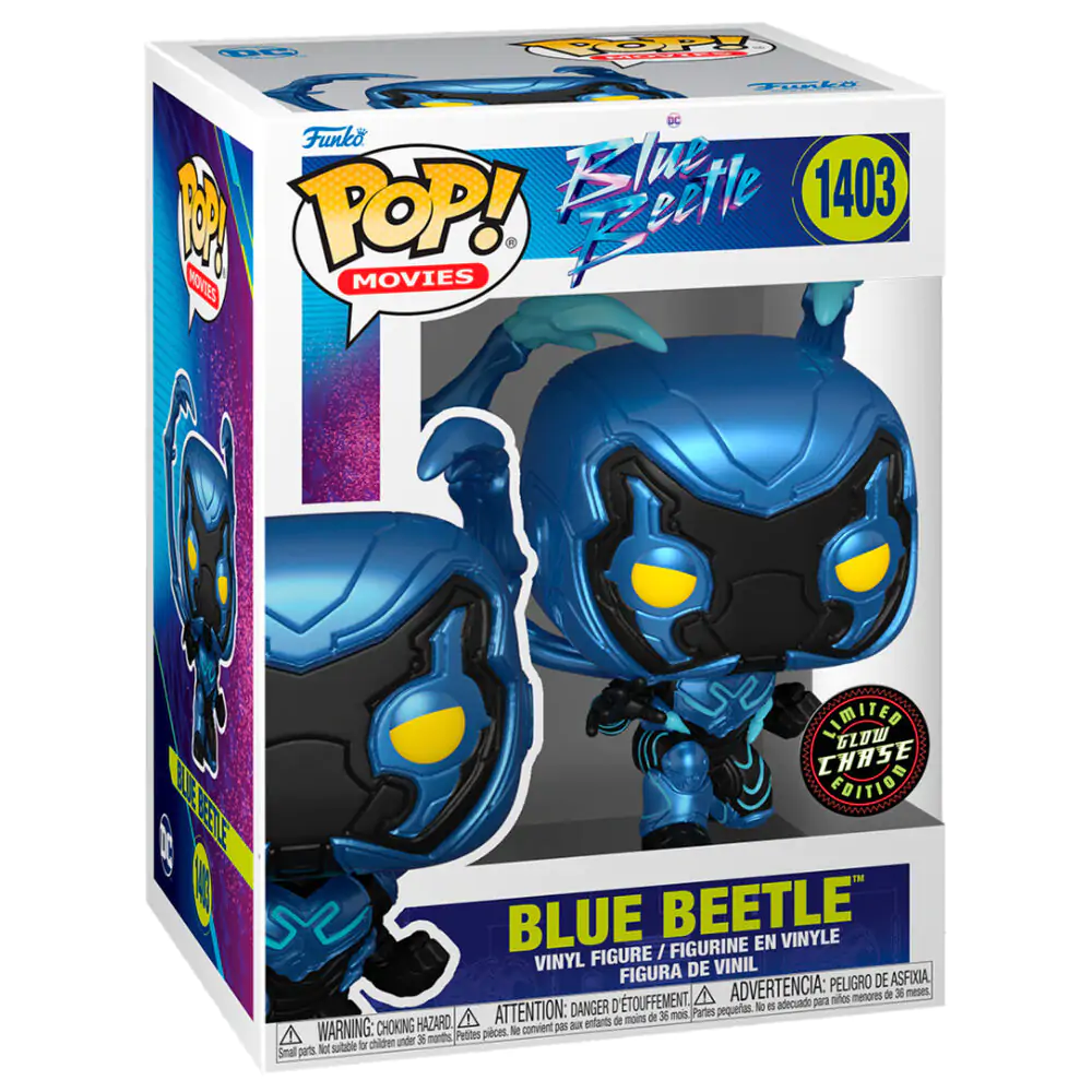 Figurka POP DC Comics Blue Beetle - Blue Beetle Chase [USZKODZONE OPAKOWANIE] zdjęcie produktu