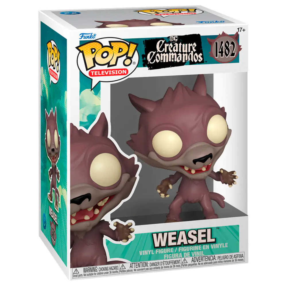 Figurka Funko POP DC Comics Creature Commando Weasel zdjęcie produktu