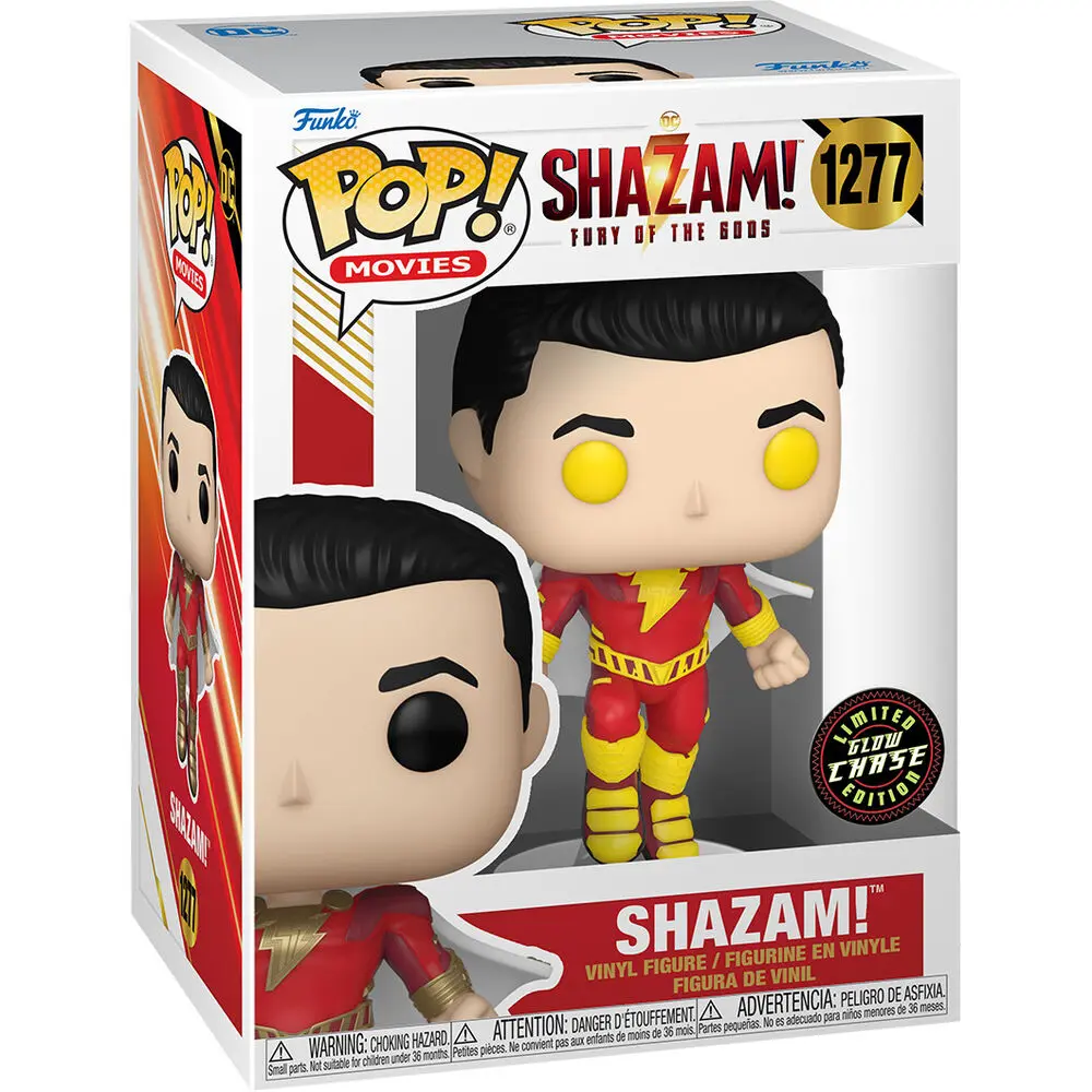 Figurka POP DC Comics Shazam! Fury of the Gods Shazam Chase zdjęcie produktu