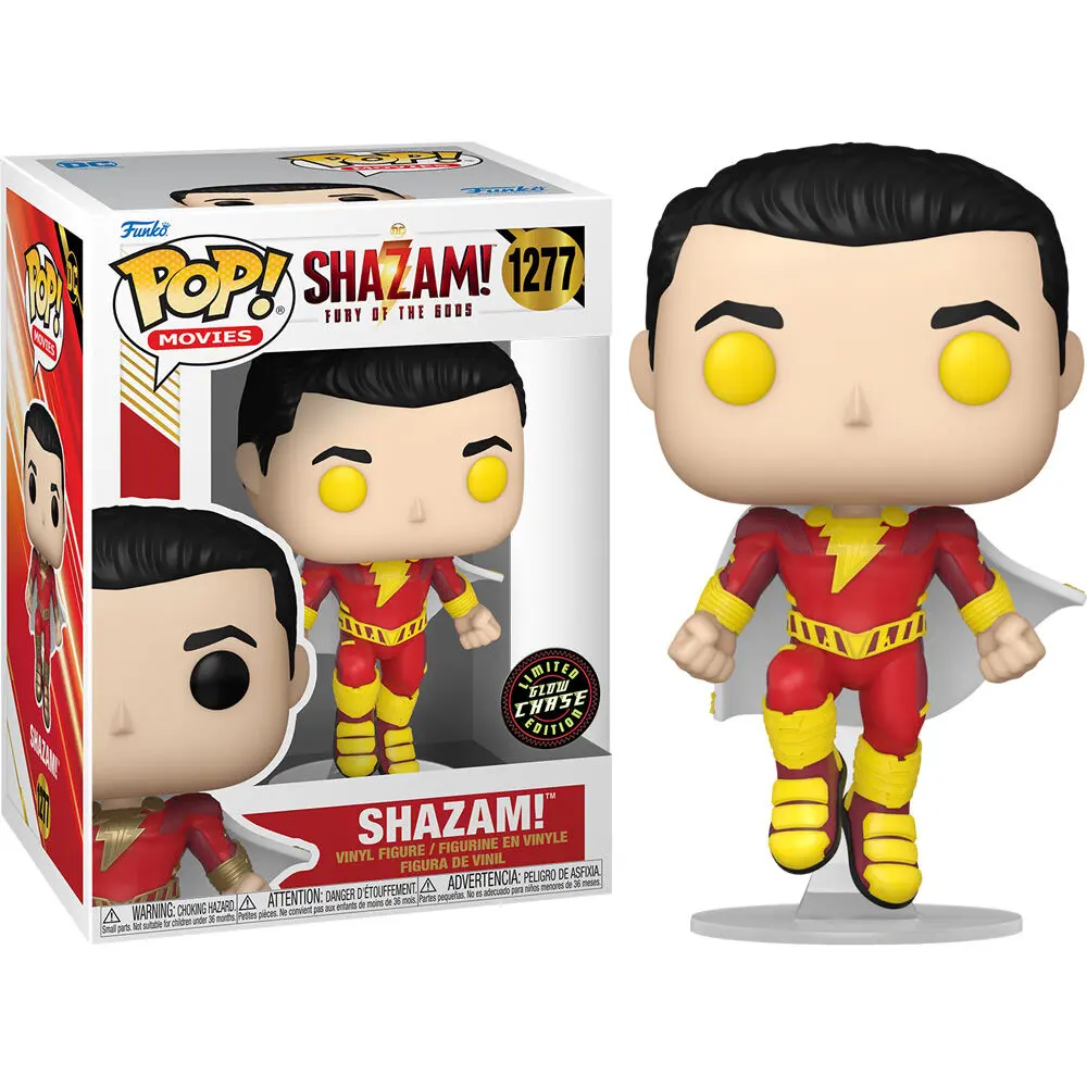 Figurka POP DC Comics Shazam! Fury of the Gods Shazam Chase zdjęcie produktu