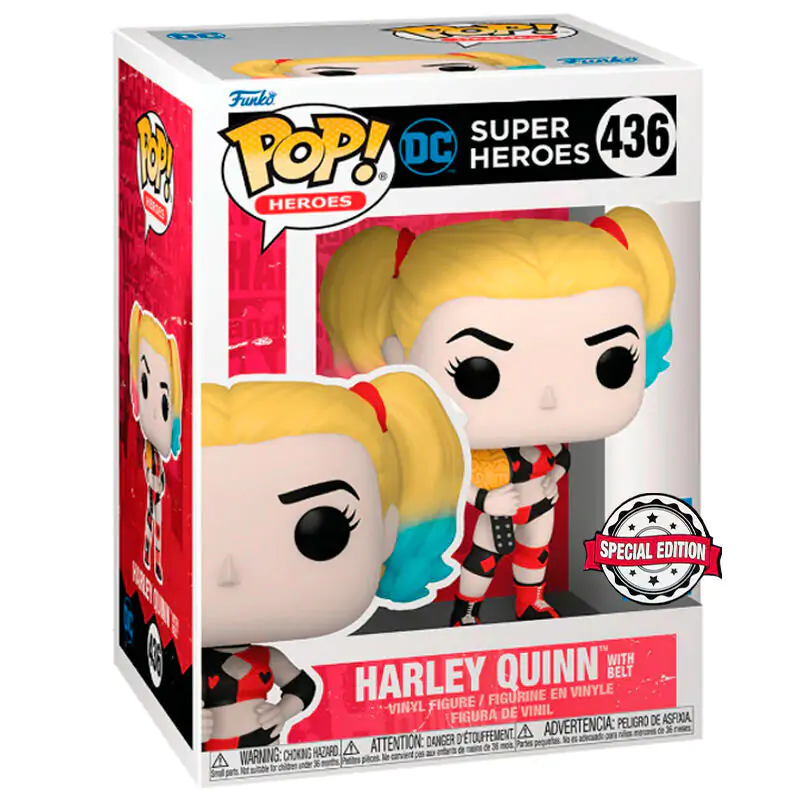 Figurka POP DC Comics Super Heroes Harley Quinn Exclusive zdjęcie produktu