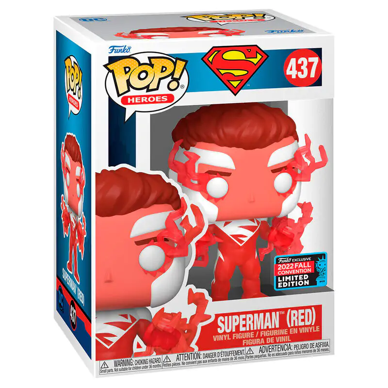 Figurka POP DC Comics Superman - Superman Red Exclusive zdjęcie produktu