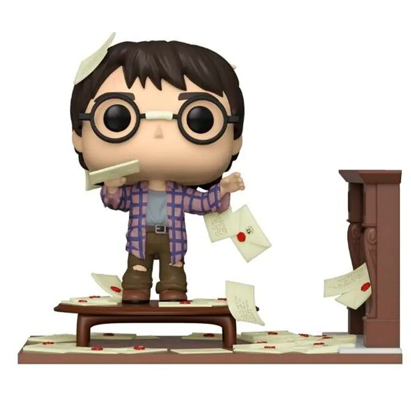 Figurka POP Deluxe Harry Potter Anniversary Harry Potter z listami z Hogwartu Exclusive zdjęcie produktu