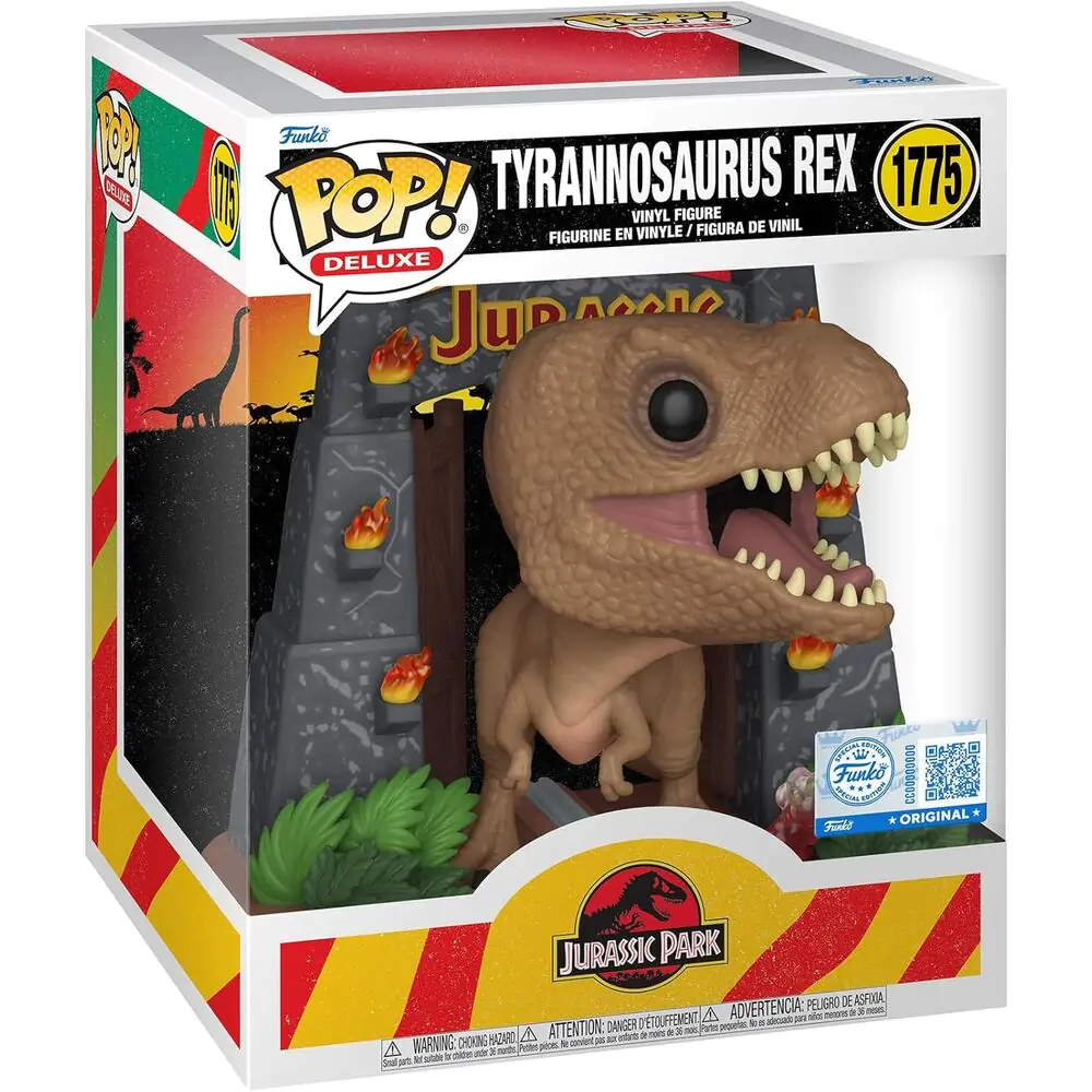 Funko POP figurka Deluxe Jurassic Park Tyrannosaurus Rex Ekskluzywna zdjęcie produktu
