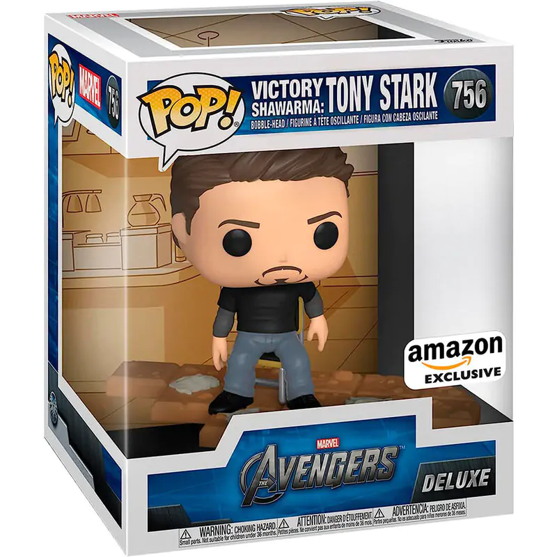 Figurka POP Deluxe Marvel Avengers Tony Stark Exclusive zdjęcie produktu