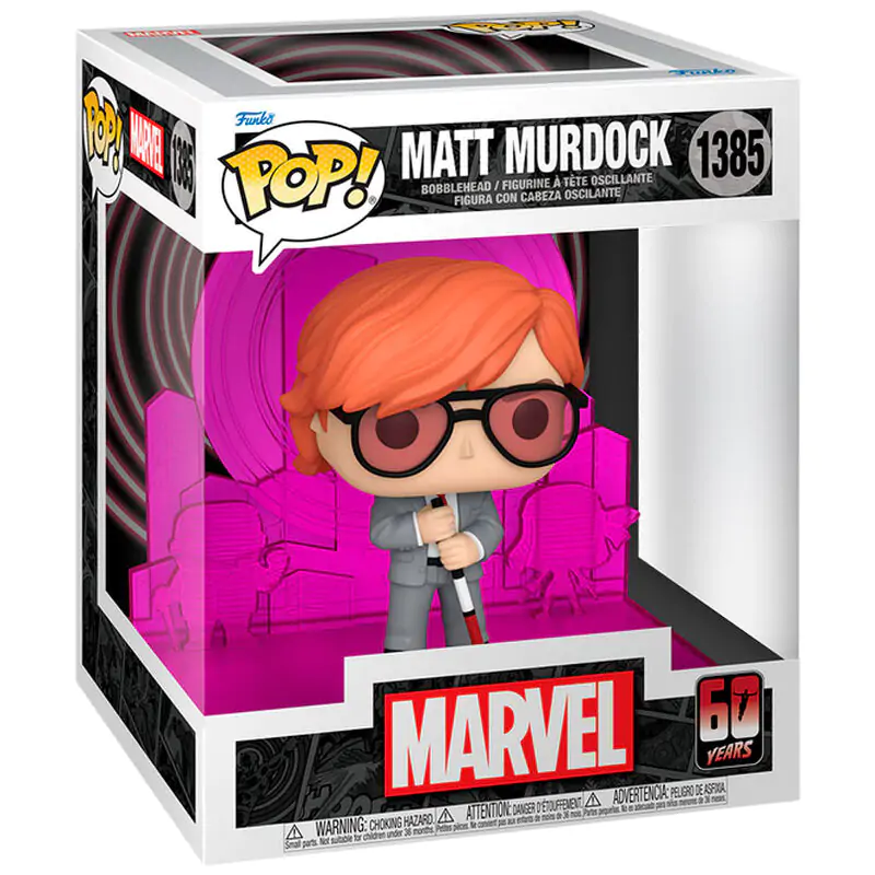 Daredevil 60th Anniversary Funko POP! Deluxe Figurka Winylowa Matt Murdock z Radarem 13 cm zdjęcie produktu