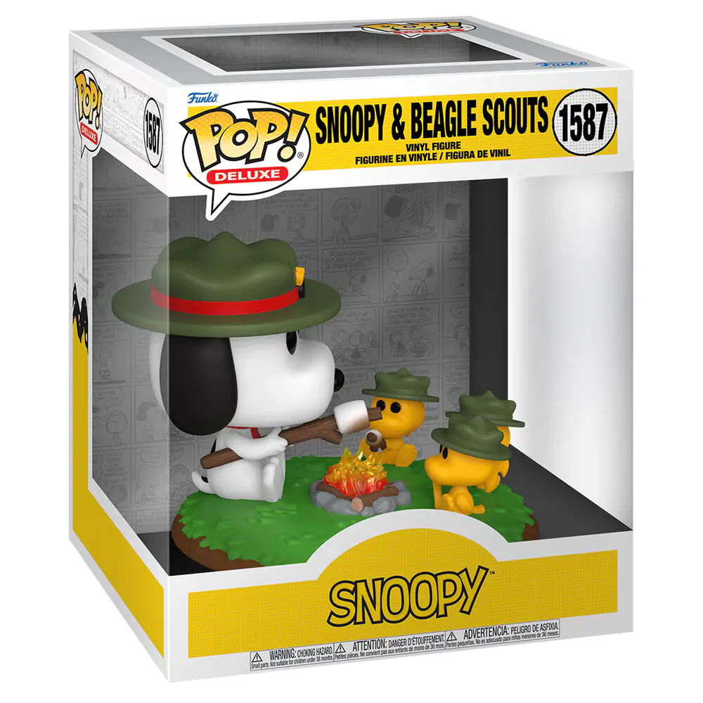 Figurka Funko POP Deluxe Fistaszki Snoopy i Harcerze Beable zdjęcie produktu