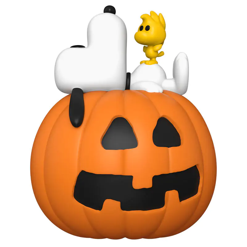 Figurka Funko POP Deluxe Peanuts Snoopy & Woodstock z Dynią zdjęcie produktu