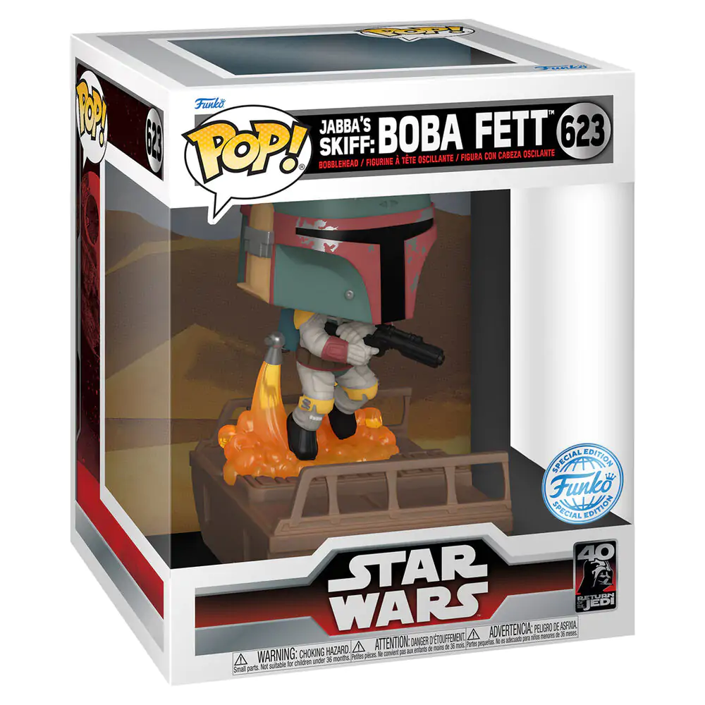 Figurka POP Deluxe Star Wars Boba Fett Exclusive zdjęcie produktu