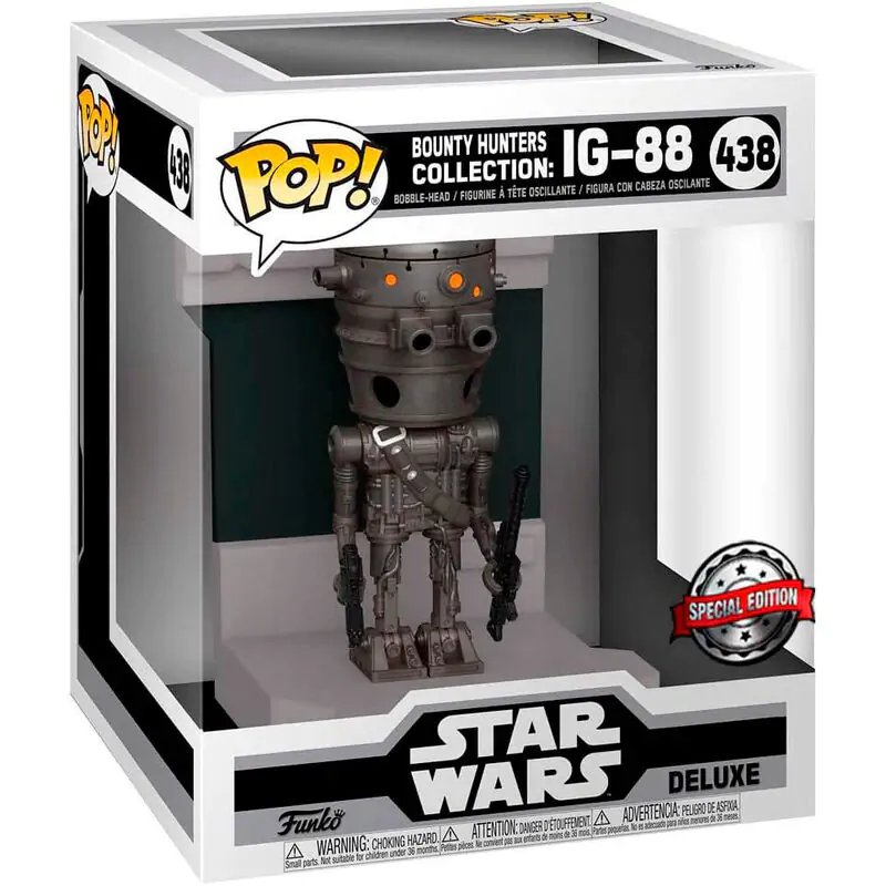 Figurka POP Deluxe Star Wars Łowcy Nagród IG-88 Exclusive zdjęcie produktu