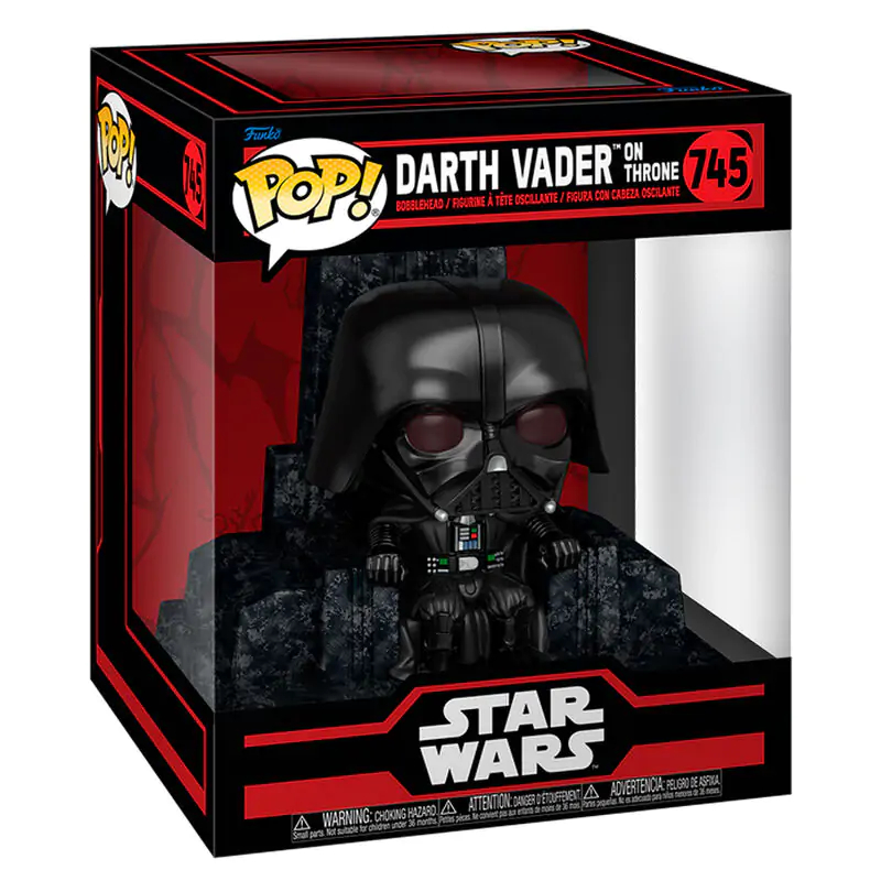 Figurka Funko POP Deluxe Star Wars Darth Vader na Tronie zdjęcie produktu