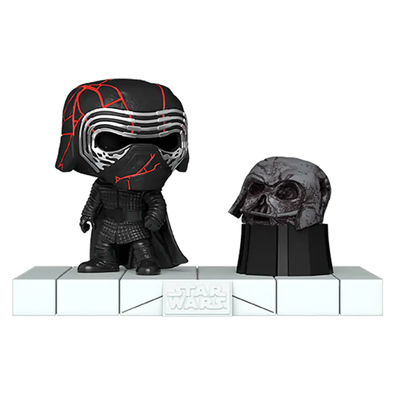 Figurka Funko POP Deluxe Star Wars Kylo Ren z Hełmem Dartha Vadera zdjęcie produktu