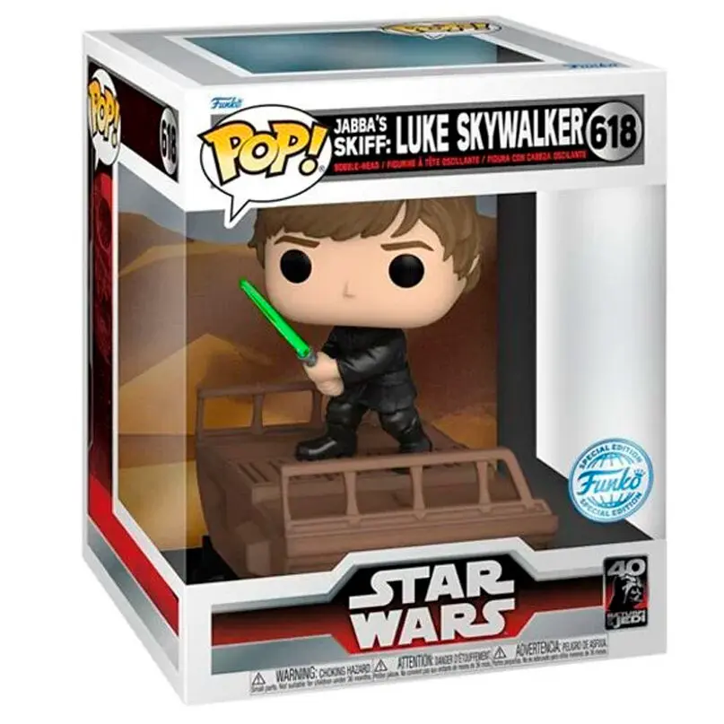 Figurka POP Deluxe Star Wars Luke Skywalker Exclusive zdjęcie produktu